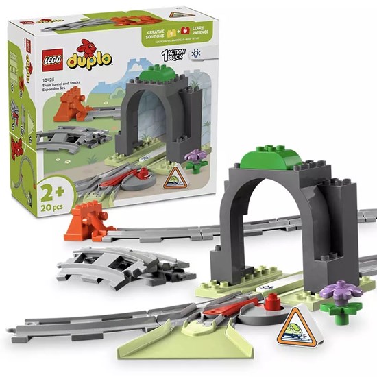 10425 Lego Duplo Trein Tunnel met Rail Uitbreiding 20dlg 2+ 