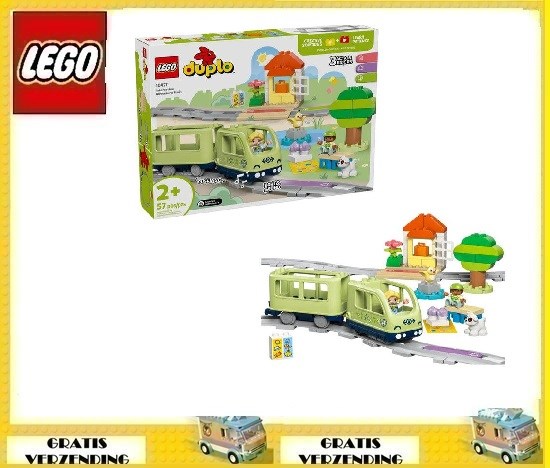 10427 Lego Duplo Interactieve Avonturen Trein set 57dlg 2+ 