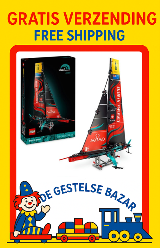 42174 lego technic American Cup Zeilboot 2023 Winnaar18+ 