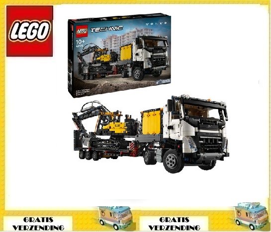 42175 lego Technic Volvo FMX Truck met EC 230 Electric Graafmachine 10+