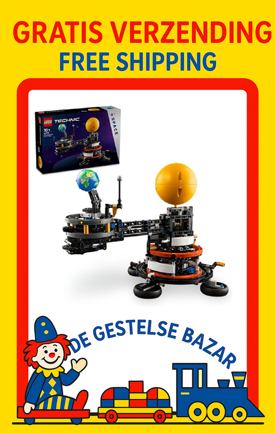 42179 lego Technic Zon Aarde Maanmodel 10+ 