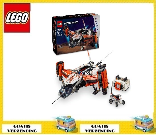 42181 lego Technic Space VTOL Zwaar Vrachtschip LT81 10+  