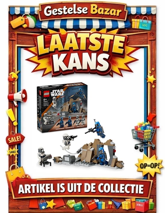 75373 Lego Star Wars Hinderlaag aan Mandolare™  Battle Pack 6+ 