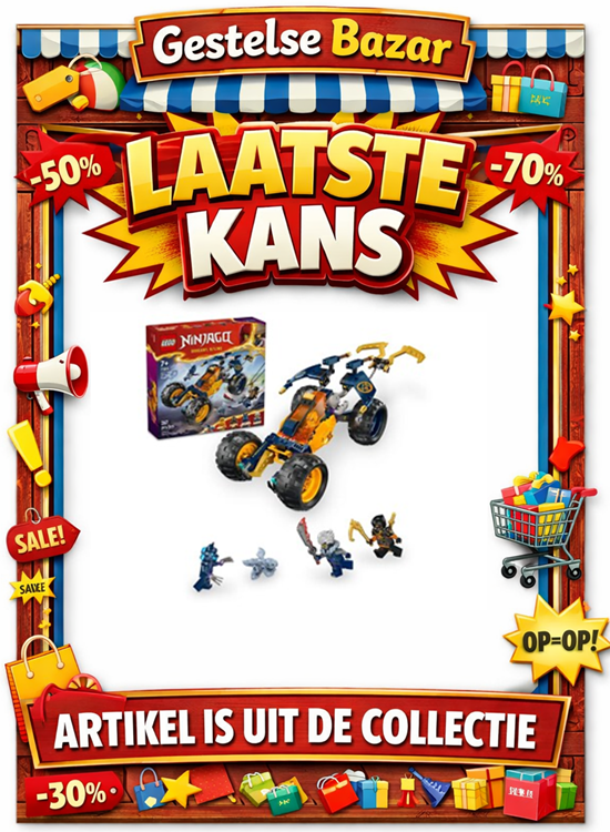 71811 lego Ninjago Arins Ninjaterreinbuggy 7+ 