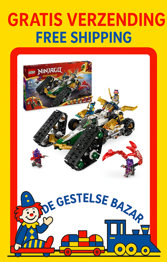 71820 Lego Ninjago Ninjateam Combivoertuig 9+