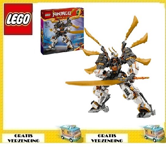 71821 Lego Ninjago Cole's Reusachtige Drakenmecha 12+