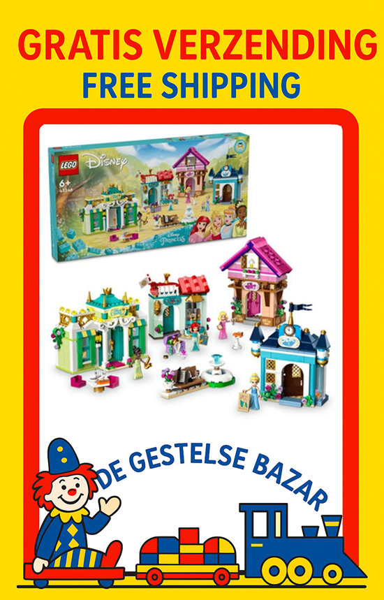43246 lego Disney Princess Marktavonturen 6+  