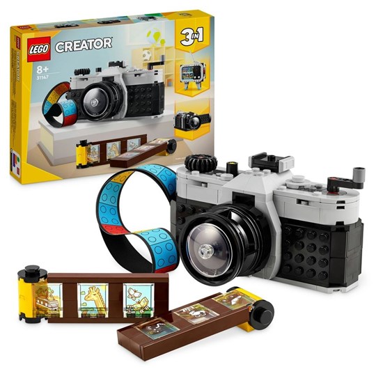 31147 lego Creator 3in1 Retro Fotocamera 8+ 