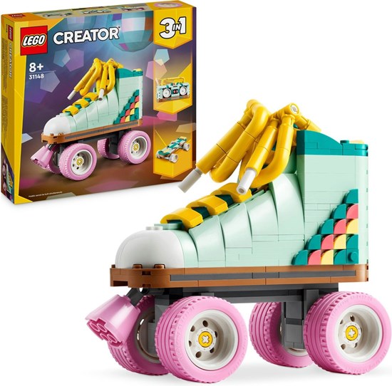 31148 lego Creator 3in1 Retro Rolschaats 8+ 