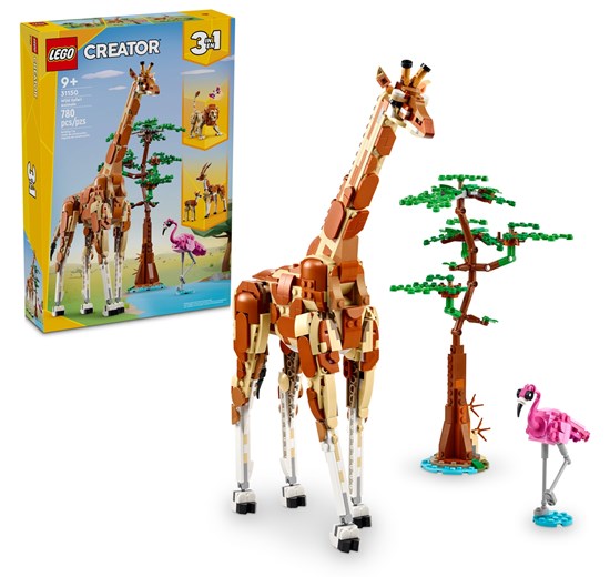31150 lego Creator 3in1 Safaridieren 715dlg 9+ 