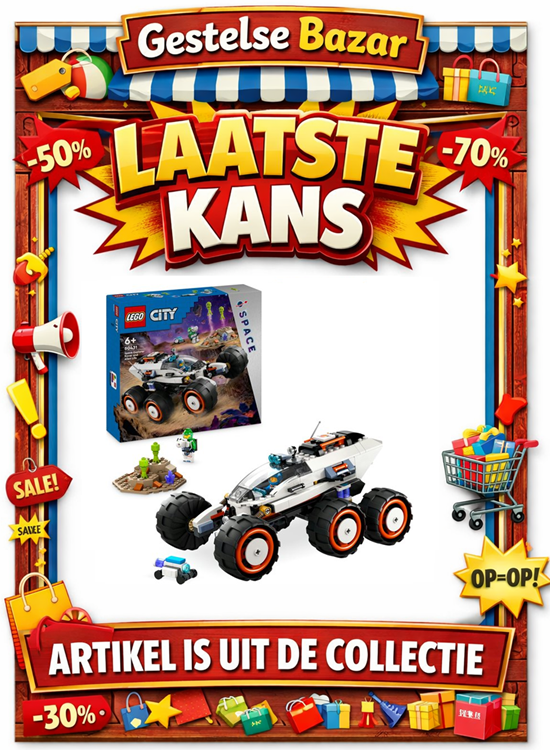60431 lego City Space Ruimteverkenner en Buitenaardse Leven 6+  