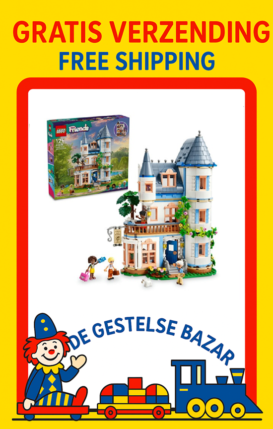 42638 lego Friends Bed en Breakfast in Kasteel 12+