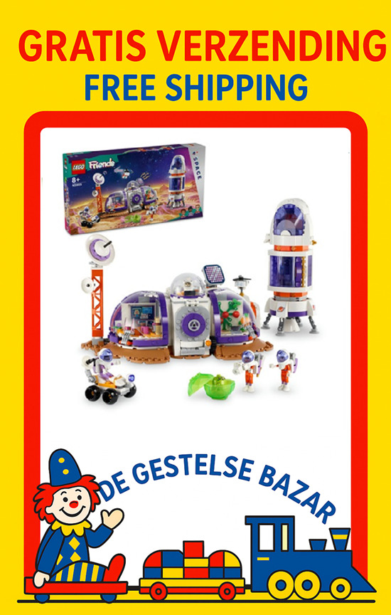 42605 lego Friends Ruimtebasis op Mars en Raket 8+ 