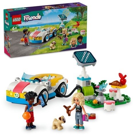 42609 lego Friends Elektrische auto en Oplaadpunt 6+ 