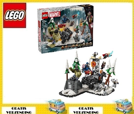 76291 lego Marvel Avengers Assemble : Age of Ultron 10+