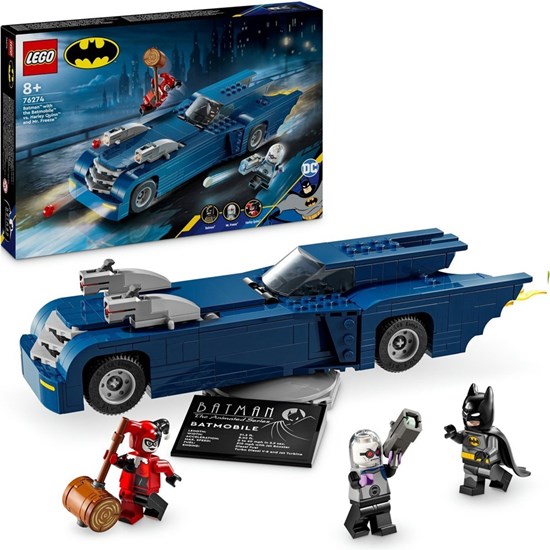 76274 lego DC Super Heroes Batman met Batmobile vs. Harley Quinn™ en Mr. Freeze 8+