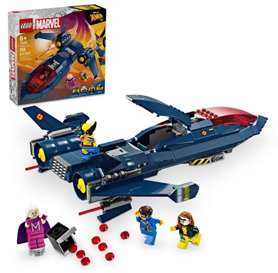 76281 lego Marvel Super Heroes™ X-Men X-Jet 8+ 