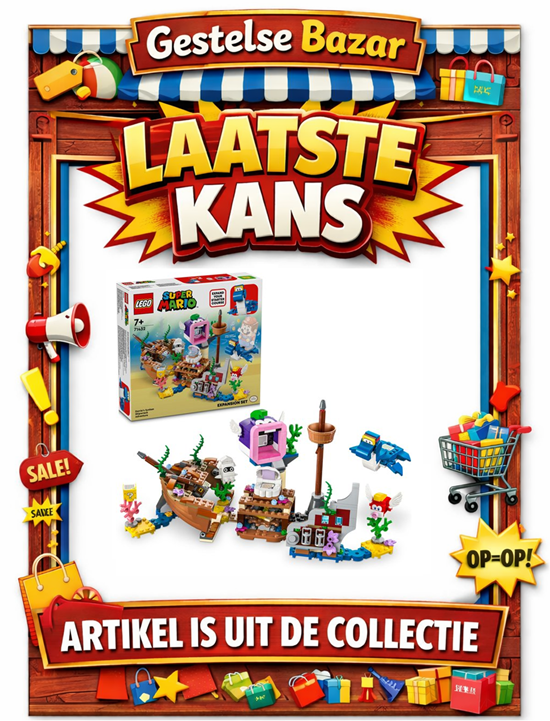71432 lego Super Mario Uitbreidingsset: Dorries Gezonken Scheepswrak 500dlg 7+ 