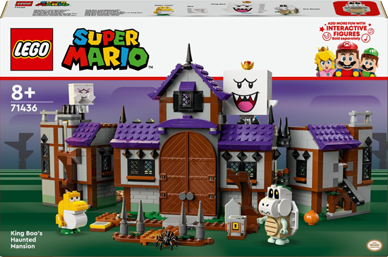 71436 lego Super Mario King Boo's Spookhuis 8+