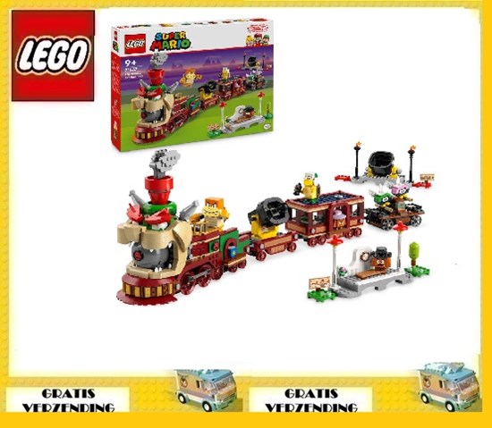 71437 lego Super Mario de Bowser Expresstrein 9+