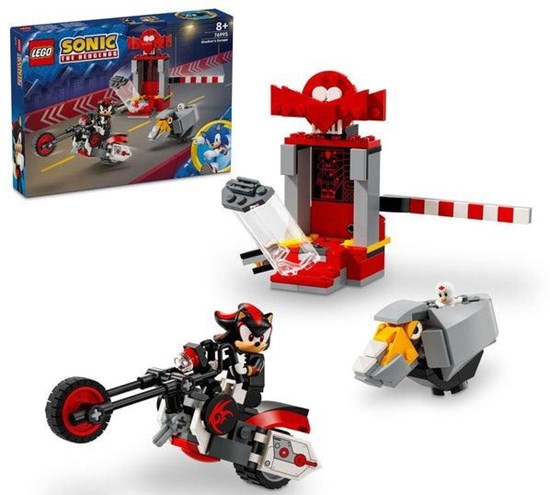 76995 lego Sonic the Hedgehog Shadow the Hedgehog Ontsnapping 196dlg 8+ 