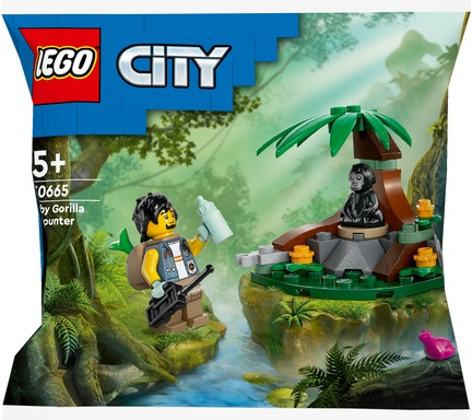30665 lego City Jungle Ontdekkingsreiziger met Baby Gorilla 6+