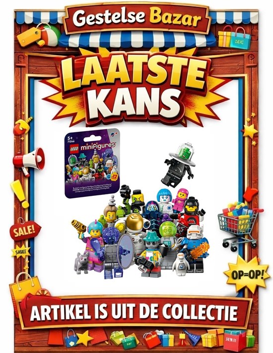 71046 Lego Mini Figures Serie 26: Space in Doosje 5+ 