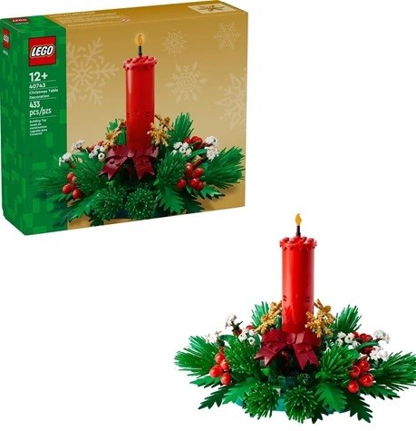 40743 Lego Kersttafeldecoratie 12+
