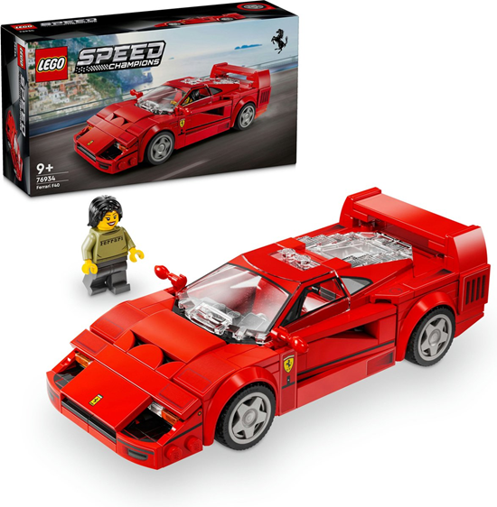 76934 lego Speef Ferrari F40 Super Sportwagen 9+ 