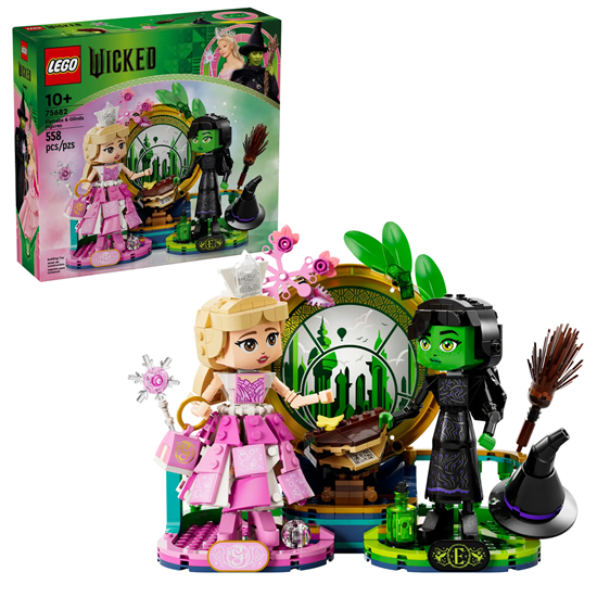 75682 lego Disney Wicked Elphaba en Glinda Figuren 10+ 