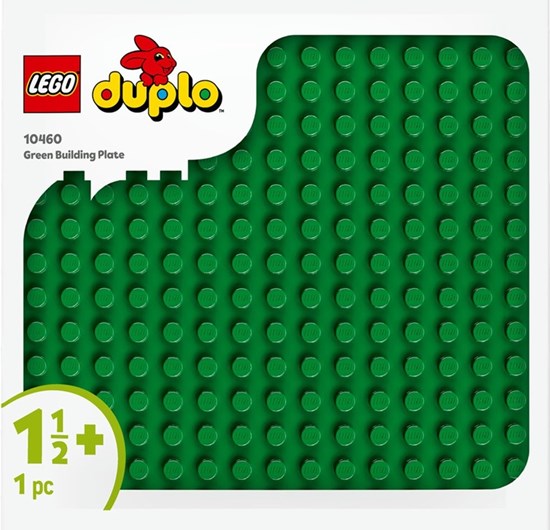 10460  Lego Duplo GROTE Groene Bouwplaat 1½+ 