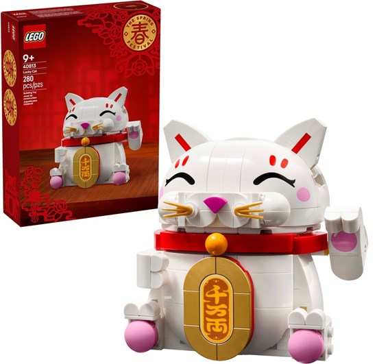 LEGO® Iconic 40813 Gelukskat 250dlg 9+ 