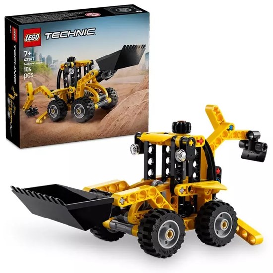 42197 Lego Technic Baggerlader Graaflaadmachine 104dlg 7+