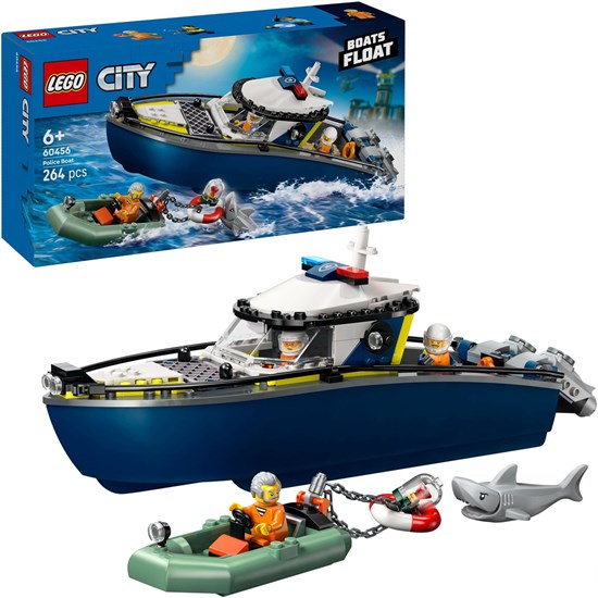60456 Lego City Achtervolging met de Politieboot 