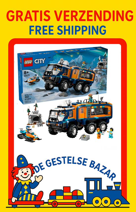 60471 Lego City Arktis-Truck met Laboratorium 8+