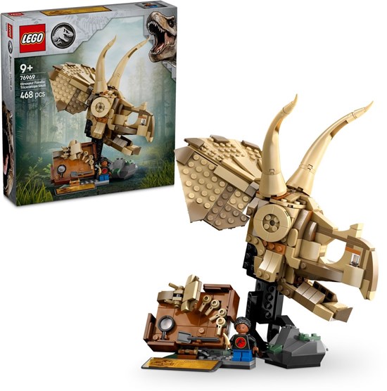 76969 Lego Jurrassic World Triceratops Schedel 9+ 