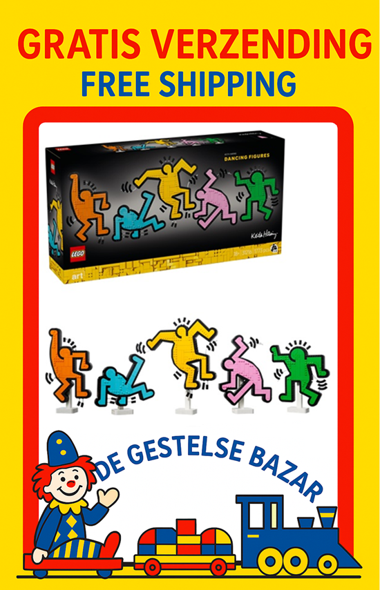 31216 Lego Keith Haring Dansende Figuren 18+ 
