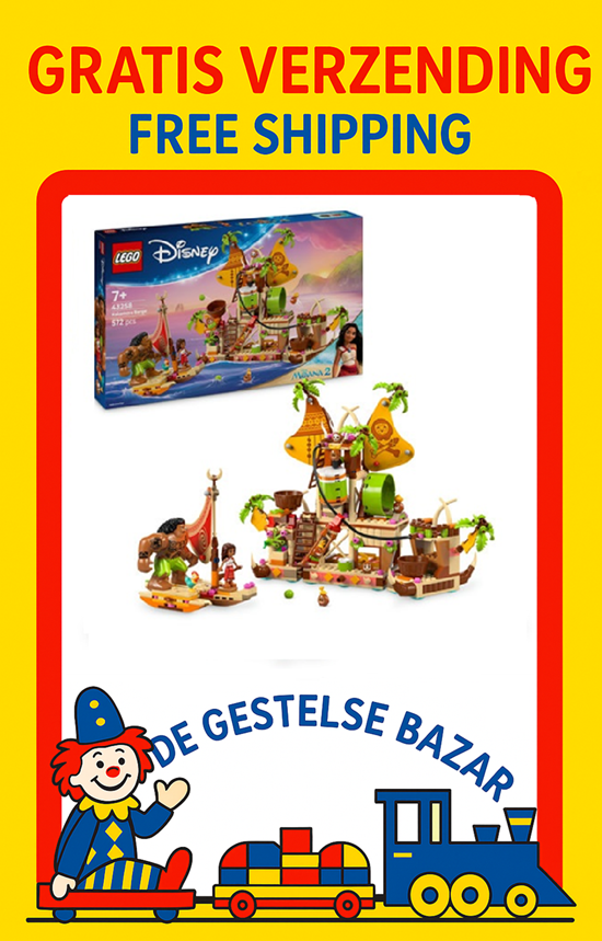 43258 Lego Disney Moana 2 Kakamora's Boot 7+ 