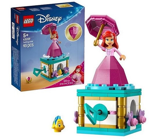 43259 Lego Disney Princess Ariëlles Speelklok 93dlg 5+