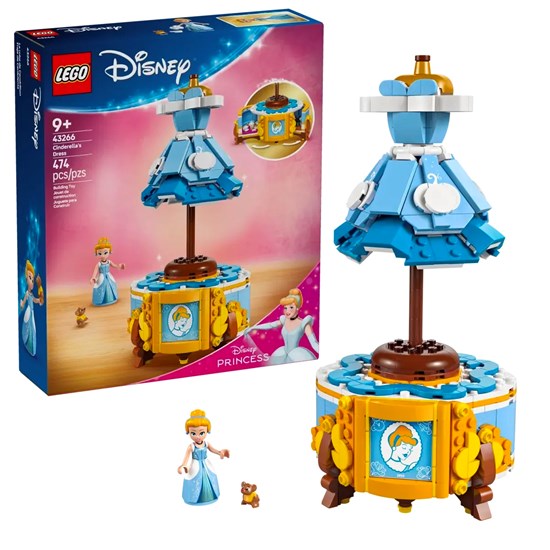 LEGO® Disney Princess 43266 Assepoesters Jurk 474dlg 9+ 