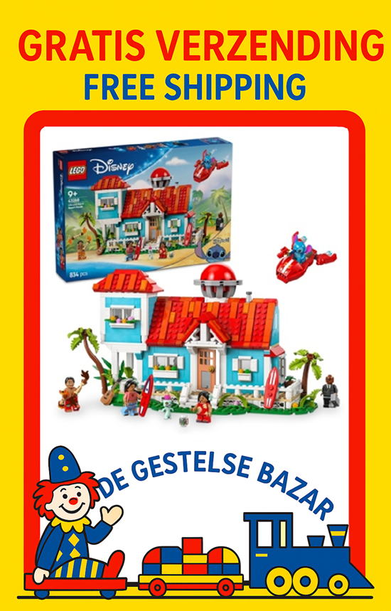 43268 Lego Disney Lilo and Stitch Beach House 834dlg 9+ 