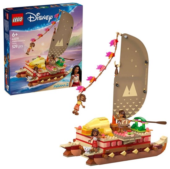43270 Lego Disney Princess Vaiana's Avonturen Kano 6+
