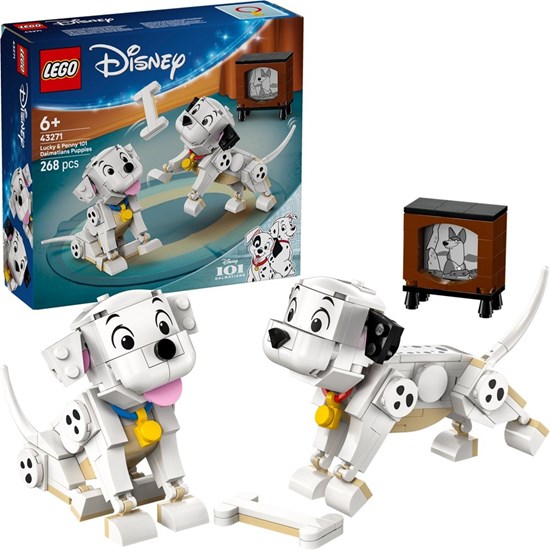 43271 Lego Disney Classic de Welpen Lucky en Penny uit 101 Dalmatiërs 6+  