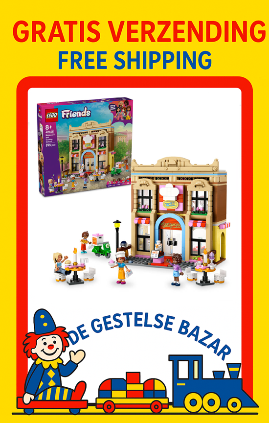 42655 Lego Friends Kookschool en Restaurant 896dlg 8+