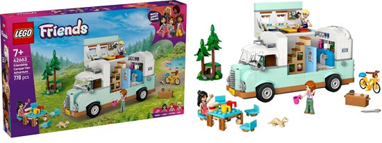 42663 Lego Friends Camper 778 dlg 7+