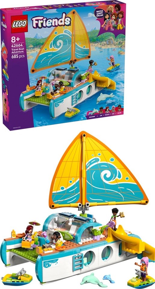 42664 Lego Friends Avontuurlijke Bootreis Zeilavontuur 8+ 