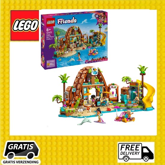 42673 Lego Friends Familie Vakantie in het Strandresort 8+ 