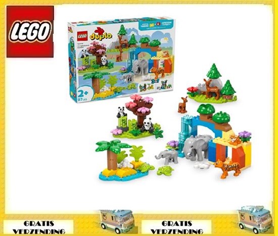 10446 Lego Duplo Wilde Dieren Familie 3in1 Set 92dlg 2+ 