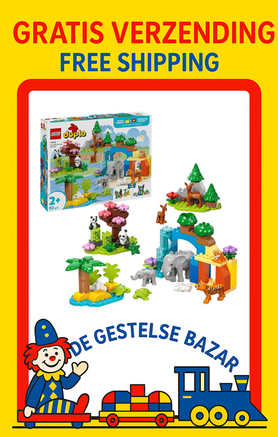 10446 Lego Duplo Wilde Dieren Familie 3in1 Set 92dlg 2+ 