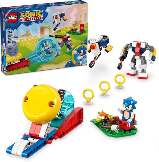 77001 Lego Sonic Sonics Krachtmeting bij het Kampvuur 7+ 